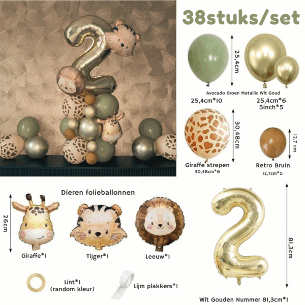Onderdelen Jungle Joy Set nummer 2