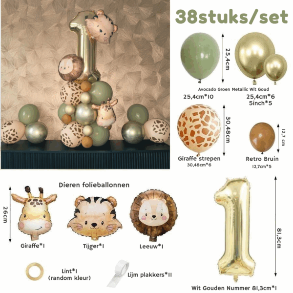Onderdelen Jungle Joy Set