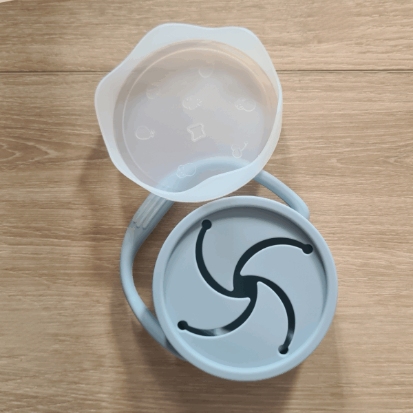 Siliconen Snackbeker Blauw